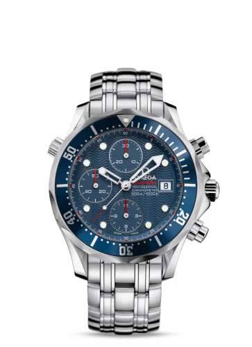 Omega Seamaster Diver 300M Automatic 41.5 Chronograph Stainless Steel / Blue / Bracelet 2225.80.00 (22258000)